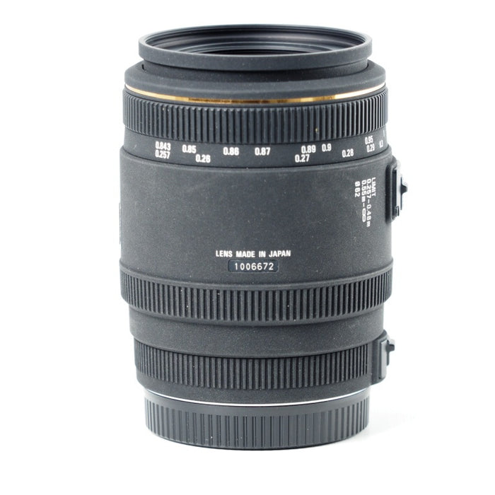 SIGMA MACRO 70mm F2.8 EX DG キヤノン EF用 シグマ 単焦点マクロレンズ フルサイズ対応 #14271