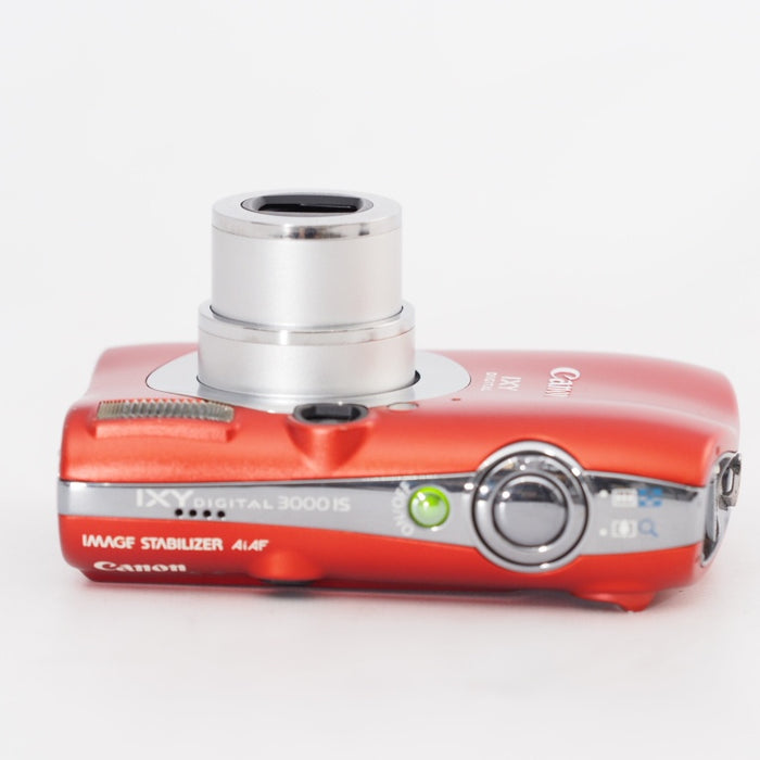 Canon デジタルカメラ IXY DIGITAL (イクシ) 3000 IS FLAME RED IXYD3000IS(RD) 限定500台 カラー Premium Kit #13461