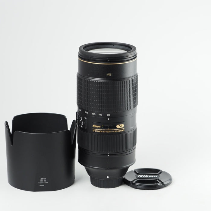 Nikon ニコン 望遠ズームレンズ AF-S NIKKOR 80-400mm f/4.5-5.6G ED VR フルサイズ対応 #13649