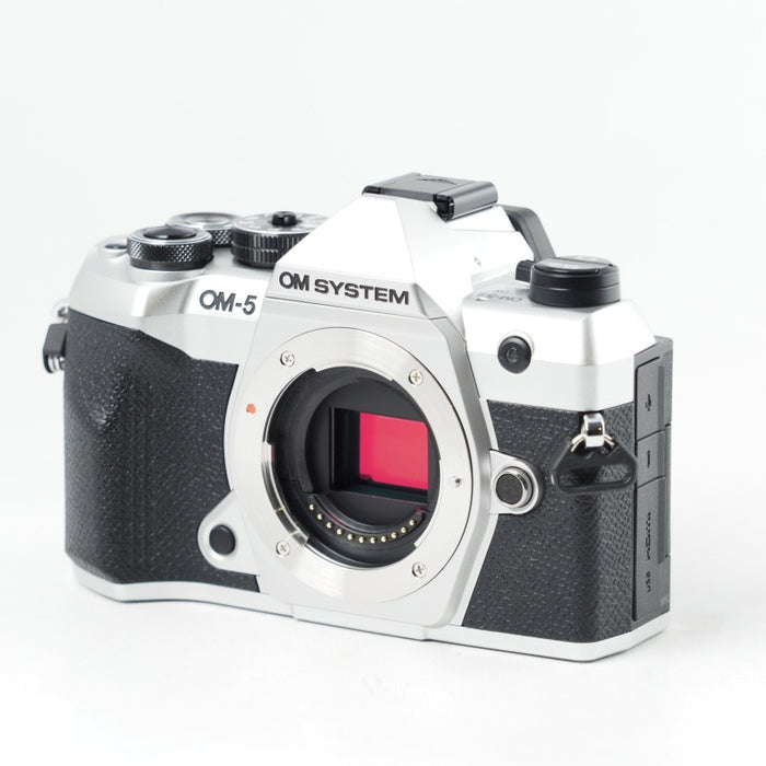 OM SYSTEM OM-5 Mark II ボディ シルバー OM5MK2  ミラーレス一眼レフカメラ #14548