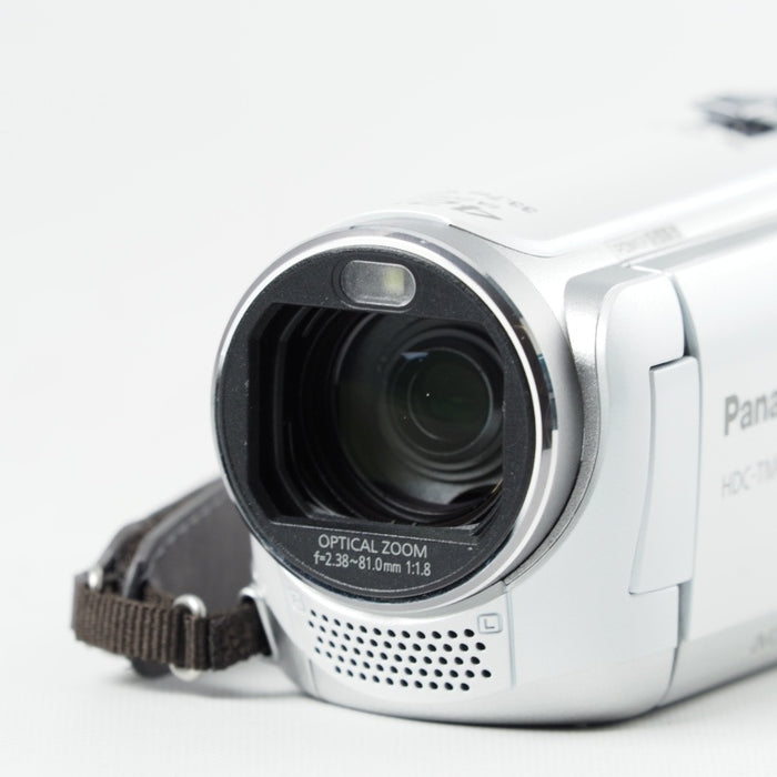 Panasonic デジタルハイビジョンビデオカメラ TM45 内蔵メモリー32GB クリアホワイト HDC-TM45-W #14454