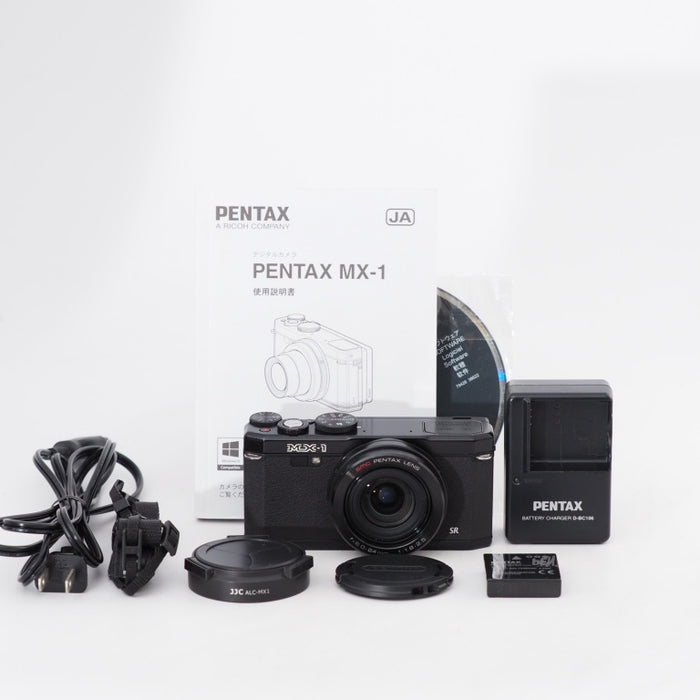PENTAX ペンタックス デジタルカメラ MX-1 クラシックブラック 1/1.7インチ大型CMOSセンサー F1.8大口径レンズ PENTAX MX-1 BK #13109