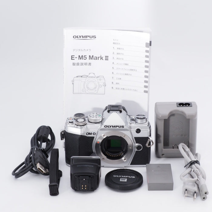 OLYMPUS オリンパス ミラーレス一眼カメラ OM-D E-M5 MarkIII ボディ Silver #10372