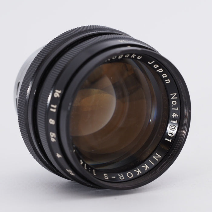 Nikon ニコン NIPPON KOGAKU NIKKOR-S 50mm F1.4 Sマウント オリンピックニッコール #9346