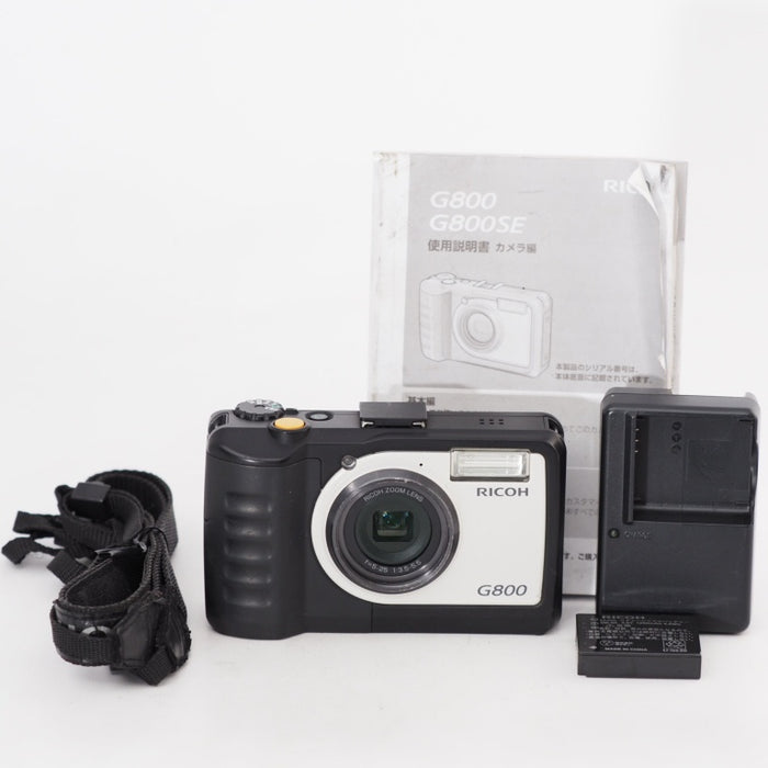RICOH リコー デジタルカメラ G800 広角28mm 防水5m 耐衝撃2.0m 防塵 耐薬品性 162045 #13047