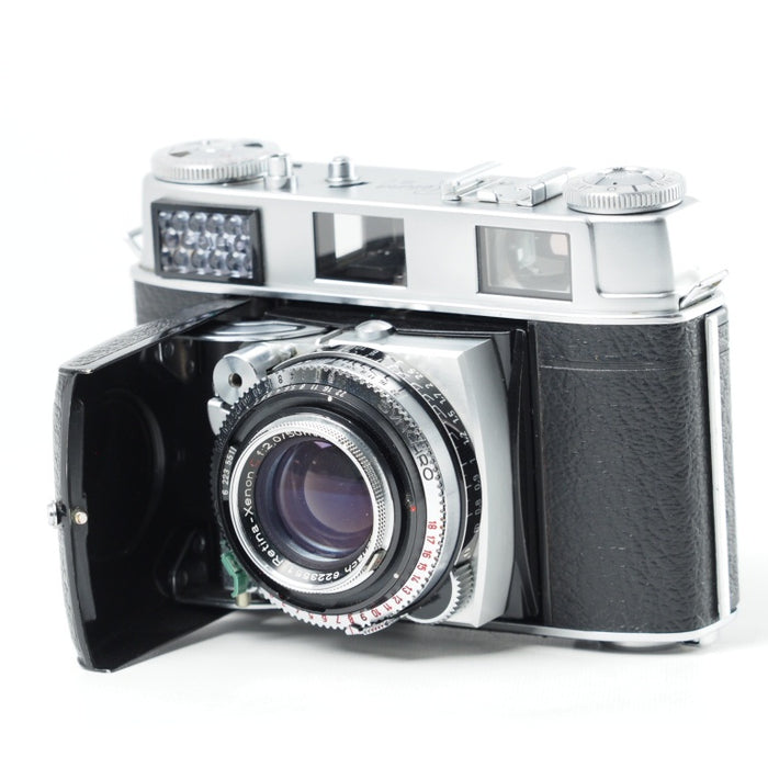 Kodak Retina IIIc 大窓 Xenon C 50mm F/2 フィルムカメラ コダック レチナ 他レンズ2本セット 80mm/35mm #14057