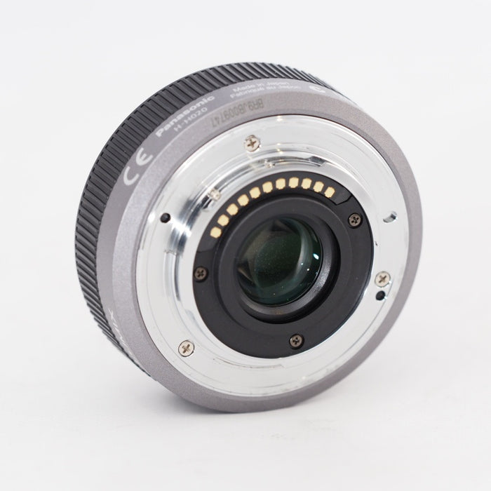 Panasonic LUMIX G 20mm/F1.7 ASPH. H-H020 単焦点 広角パンケーキレンズ マイクロフォーサーズ用 #11482