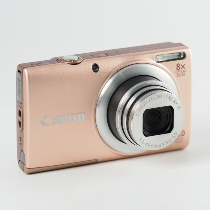 Canon デジタルカメラ PowerShot A4000IS ピンク 1600万画素 光学8倍ズーム PSA4000IS(PK) #13778