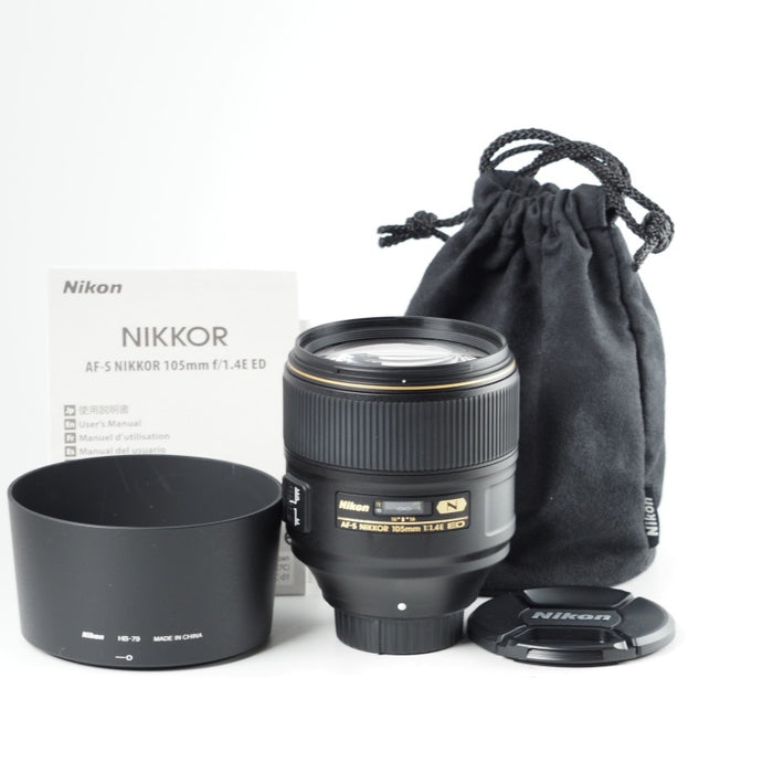 Nikon ニコン 単焦点レンズ AF-S NIKKOR 105mm f/1.4E ED フルサイズ対応 #14019