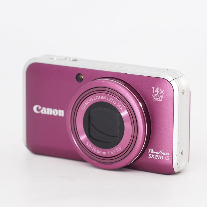 Canon キヤノン デジタルカメラ PowerShot SX210 IS パープル PSSX210IS(PR)  #13079