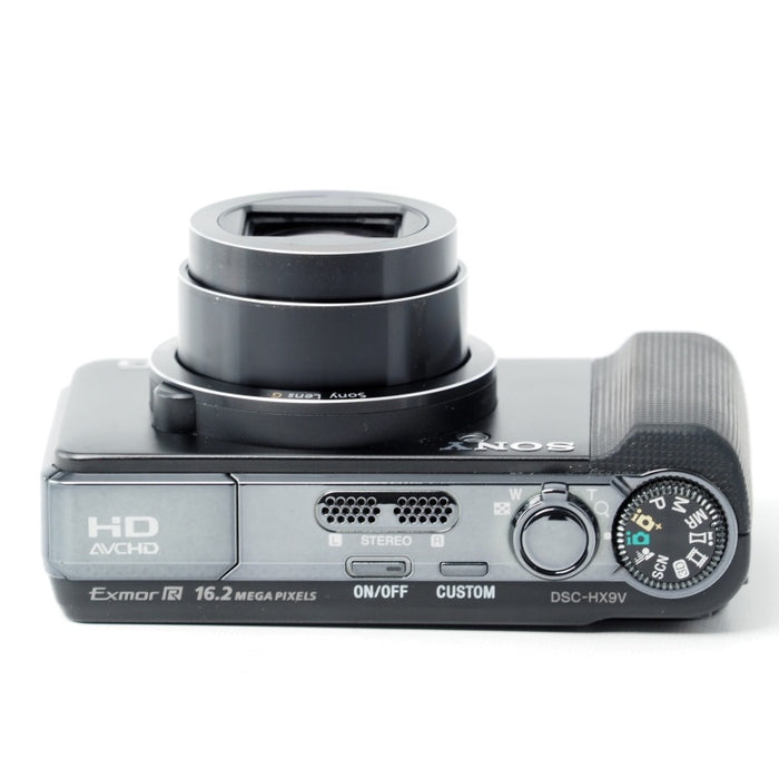 SONY デジタルカメラ Cybershot HX9V 1620万画素CMOS 光学x16 ブラック DSC-HX9V/B #15136