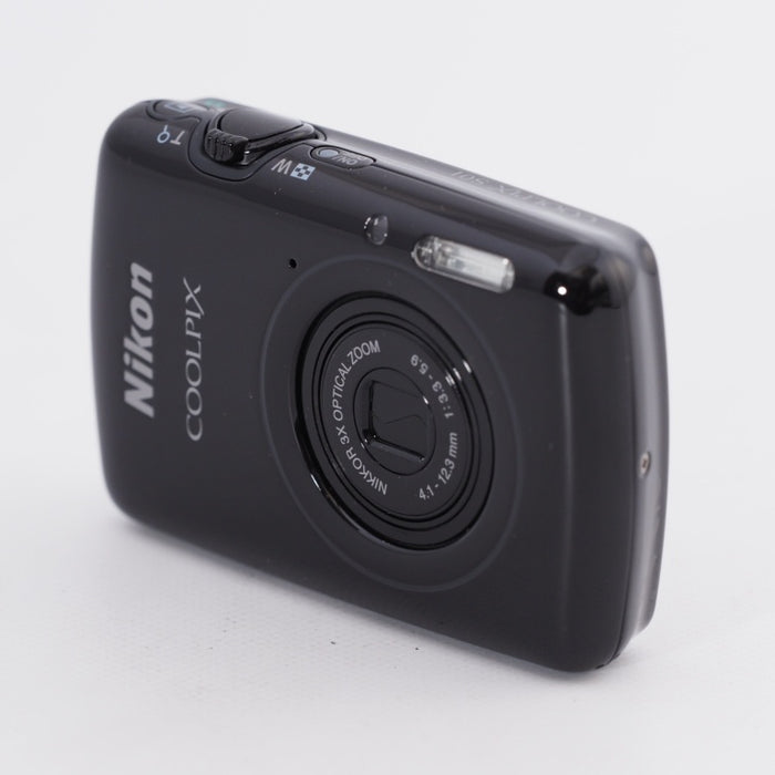 Nikon ニコン コンパクトデジタルカメラ COOLPIX S01 超小型ボディー タッチパネル液晶 ブラック S01BK #9715 — カメラ本舗