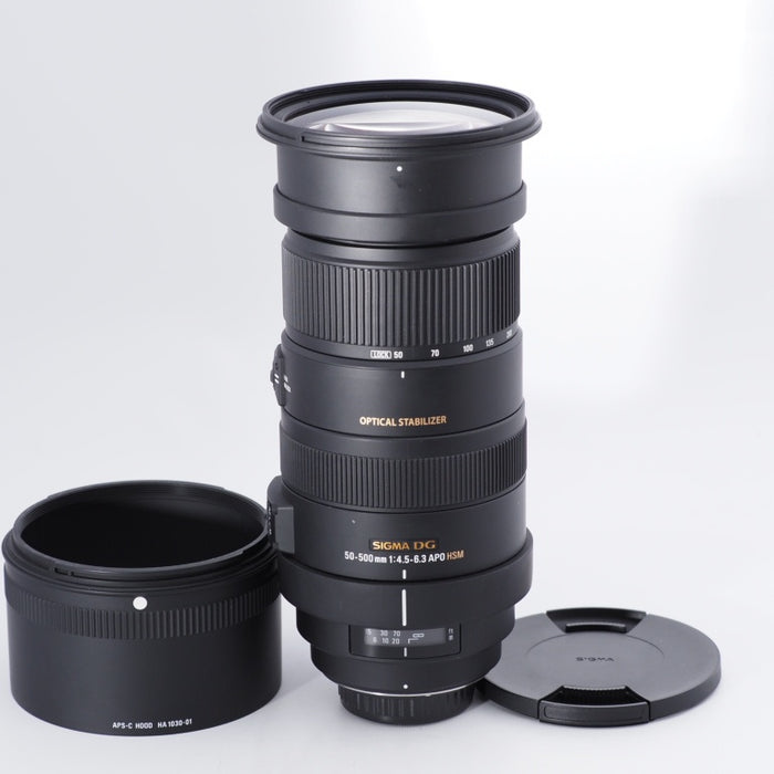 SIGMA シグマ 超望遠ズームレンズ APO 50-500mm F4.5-6.3 DG OS HSM ペンタックス Kマウント用 フルサイ —  カメラ本舗