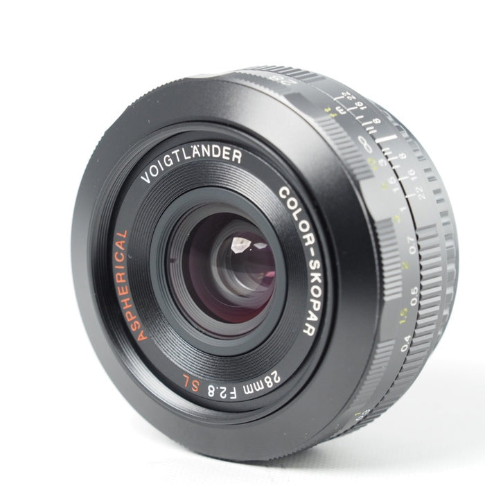 COSINA Voigtlander 28mm F2.8 Color-SKOPAR 非球面SL II Aspherical ブラック Canon EFマウント用 #14644