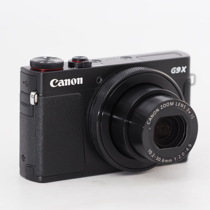 Canon コンパクトデジタルカメラ PowerShot G9 X Mark II ブラック 1.0型センサー/F2.0レンズ/光学3倍ズーム PSG9XMARKIIBK #13116