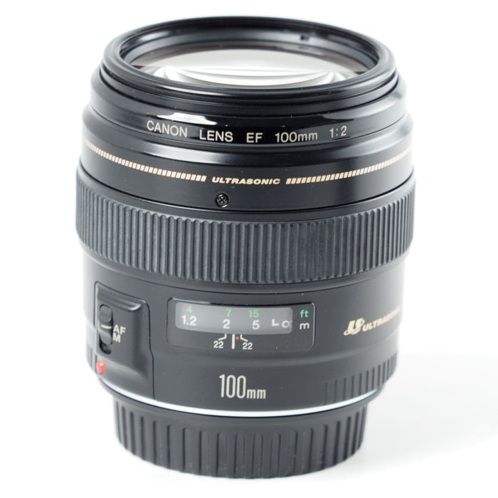 Canon キヤノン単焦点中望遠レンズ EF100mm F2 USM フルサイズ対応 #13974