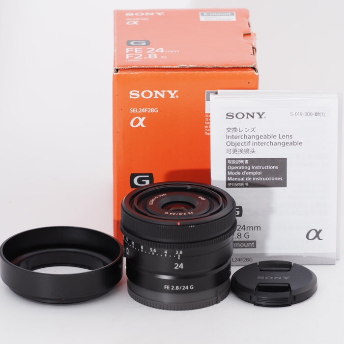 SONY ソニー 広角単焦点レンズ FE 24mm F2.8 G Eマウント Gレンズ SEL24F28G #11257