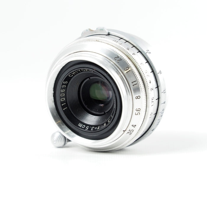 CHIYOKO ROKKOR 3.5cm F3.5 Lマウント L39 千代田光学 ロッコール 3.5/3.5 ケース ライカ #14205