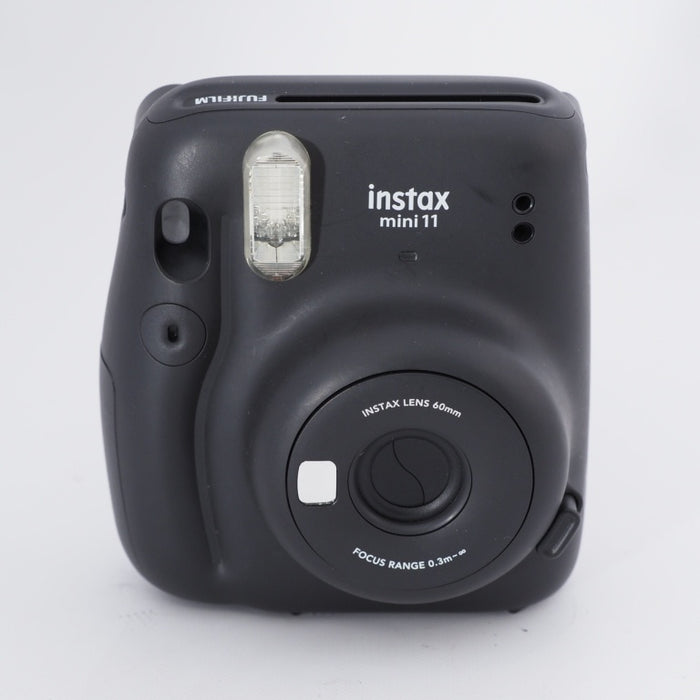 FUJIFILM フジフイルム インスタントカメラ チェキ instax mini 11 チャコールグレイ INS MINI 11 GRAY #10430