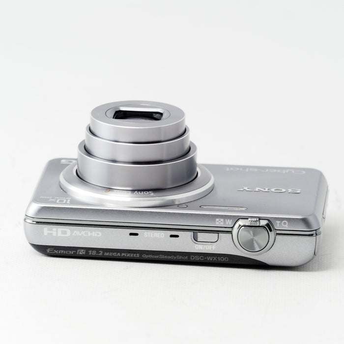 SONY Cyber-Shot WX100 シルバー DSC-WX100(S) #15697