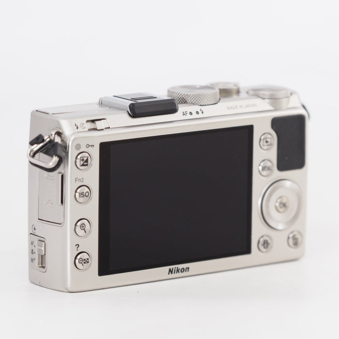 Nikon ニコン デジタルカメラ COOLPIX A DXフォーマットCMOSセンサー搭載 18.5mm f/2.8 NIKKORレンズ搭載 ASL シルバー #13362