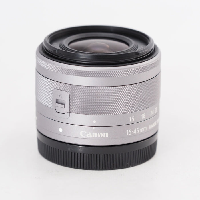 Canon 標準ズームレンズ EF-M15-45mm F3.5-6.3 IS STM シルバー EF-M15-45ISSTMSL #13222