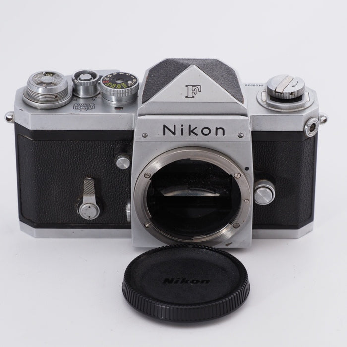 Nikon ニコン F フィルム一眼レフカメラ ボディ シルバー #9556