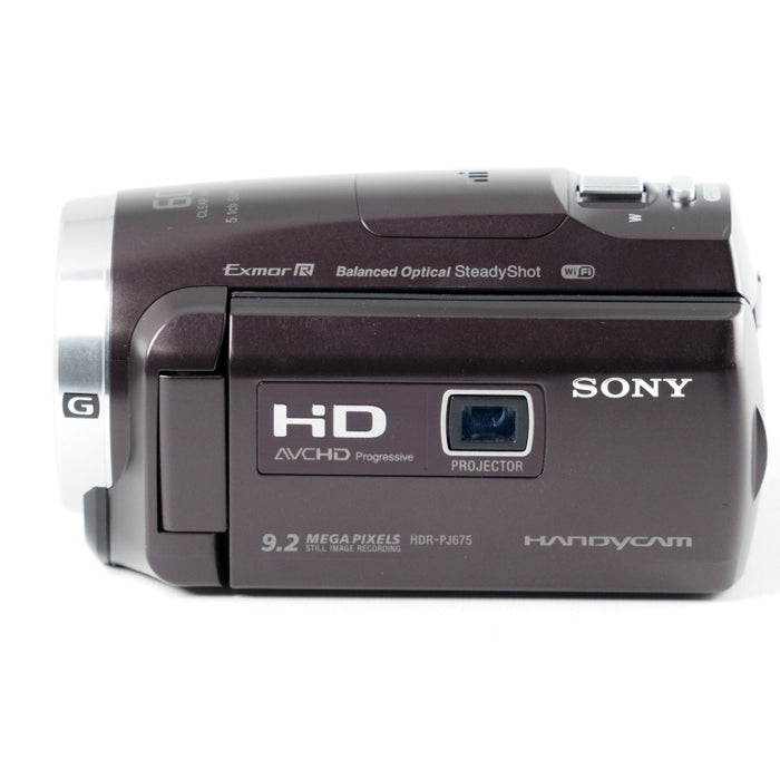 SONY ビデオカメラ Handycam PJ675 32GB 光学30倍 ボルドーブラウン HDR-PJ675 TC #13710
