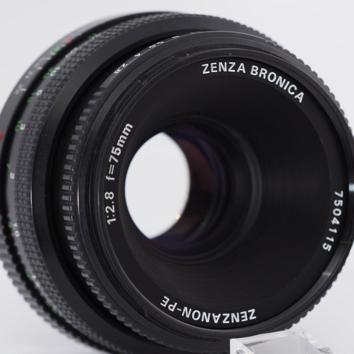 Zenza Bronica ブロニカ 中判レンズ ZENZANON-PE 75mm f2.8 for ETR, ETRS, ETRSi等に #10926