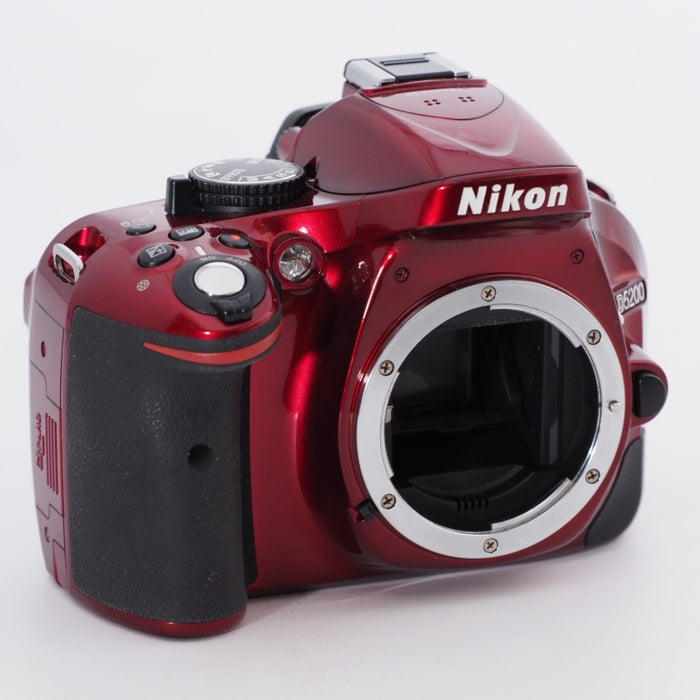 Nikon ニコン デジタル一眼レフカメラ D5200 ボディ レッド #9471