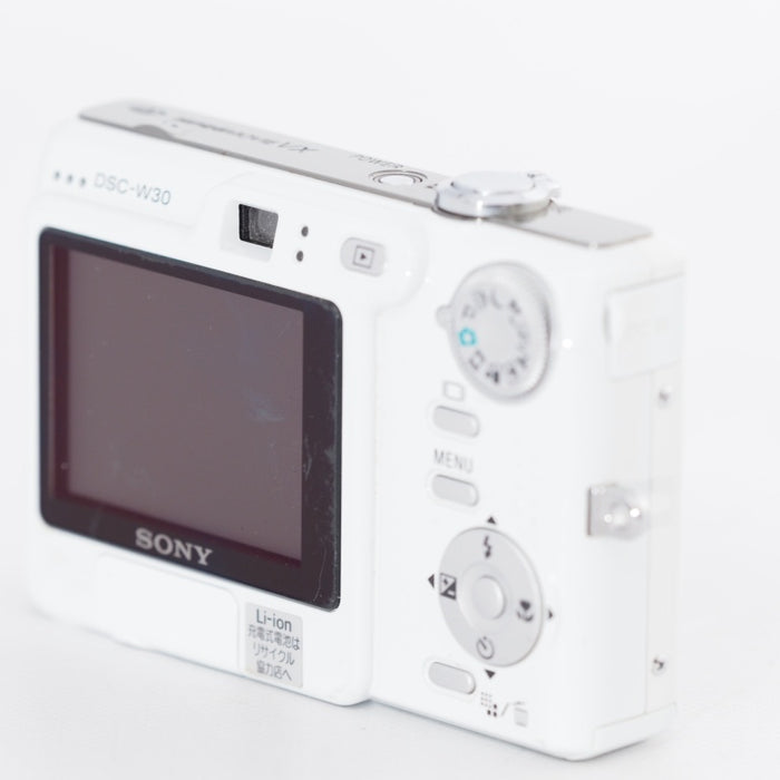 SONY ソニー Cyber-Shot (サイバーショット) W30 ホワイト DSC-W30/W #11786