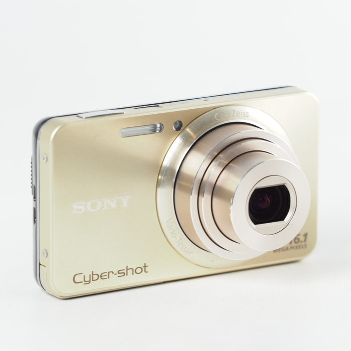 SONY Cybershot W570 1610万画素CCD 光学5倍 ゴールド DSC-W570/N #13906