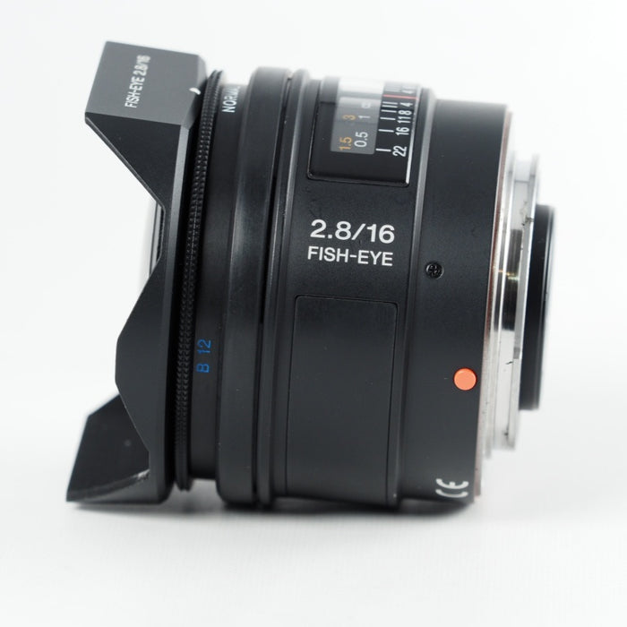 SONY ソニー 16mm F2.8 Fisheye SAL16F28 広角単焦点 魚眼レンズ ソニーAマウント #13773