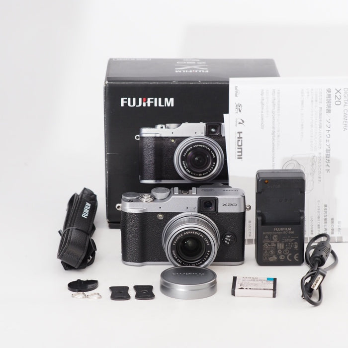 FUJIFILM フジフイルム デジタルカメラ X20S 光学4倍 シルバー F FX-X20S #13181