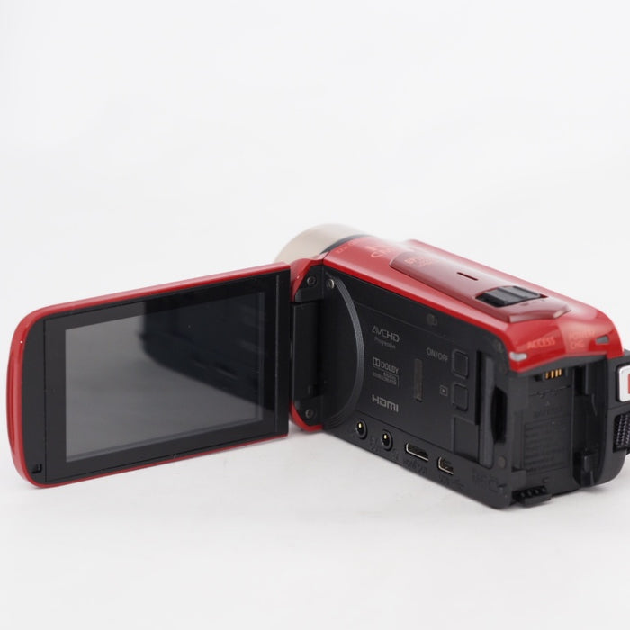 Canon デジタルビデオカメラ iVIS HF R52 レッド 光学32倍ズーム IVISHFR52RD #13287