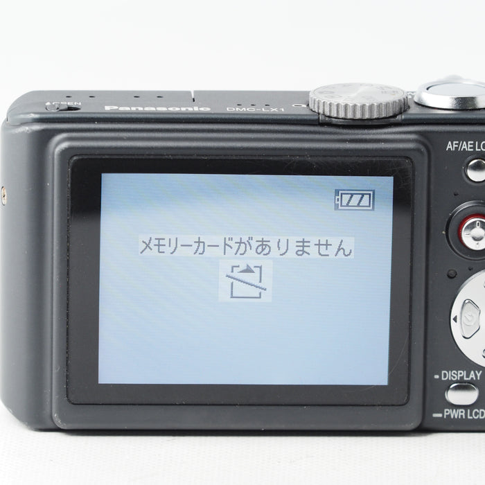 Panasonic LUMIX LX-1 BL DMC-LX1-K 16:9ワイドCCDコンデジ #15869