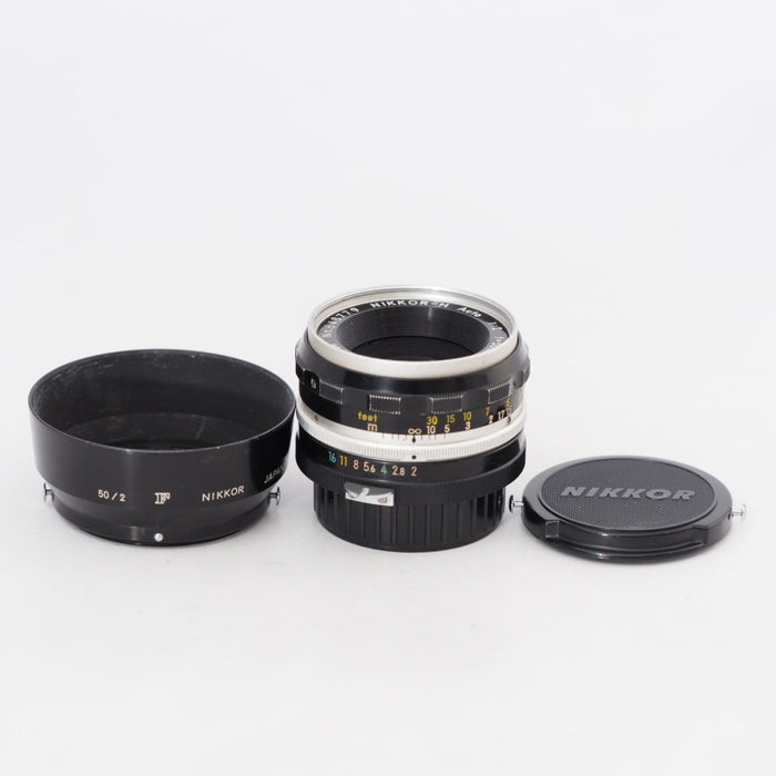 Nikon NIKKOR-H Auto 50mm F2 単焦点レンズ ニコン マニュアルレンズ #13071