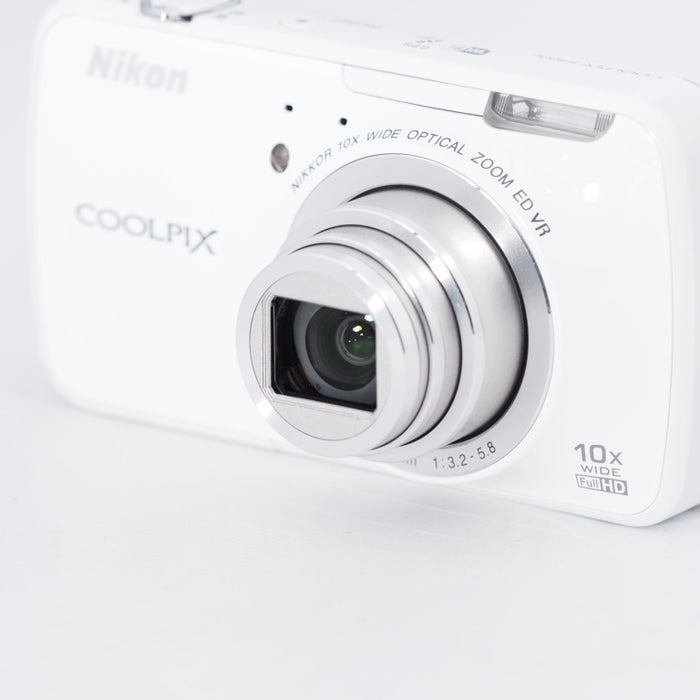 Nikon ニコン デジタルカメラ COOLPIX S800c Android搭載 光学10倍ズーム ホワイト S800CWH #10200