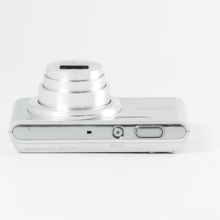 SONY デジタルカメラ Cyber-shot W730 1610万画素 光学8倍 シルバー DSC-W730-S #13452