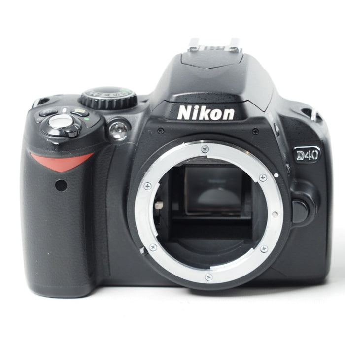 Nikon ニコン デジタル一眼レフカメラ D40 レンズキット ブラック D40BLK #14317