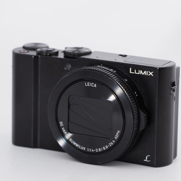 Panasonic パナソニック コンパクトデジタルカメラ ルミックス LUMIX LX9 1.0型センサー搭載 4K動画対応 ブラック DMC-LX9-K #11267