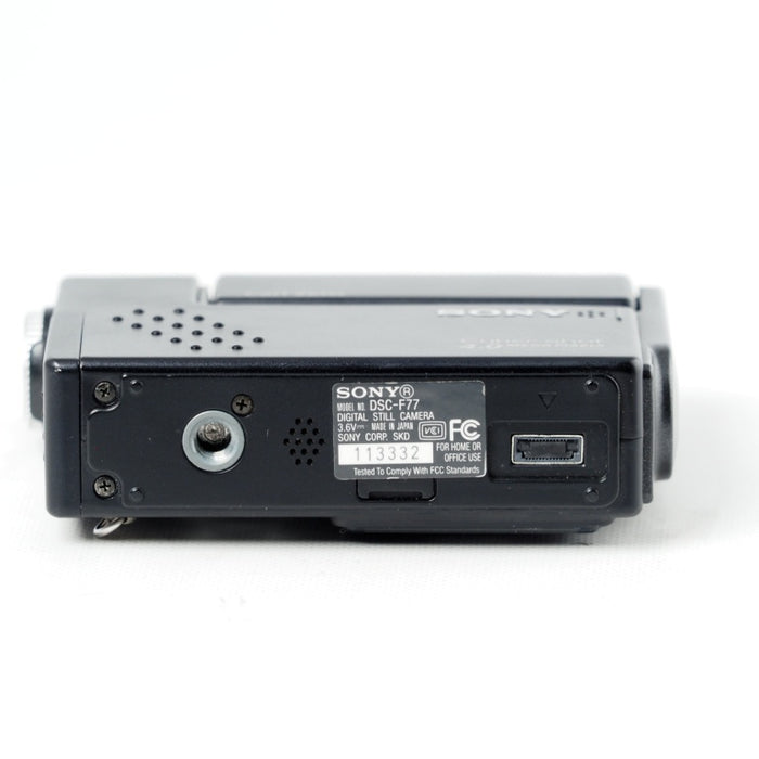 SONY Cyber-shot DSC-F77 400万画素 ブラック ソニー コンパクトデジタルカメラ 回転レンズ Carl Zeissレンズ #14609