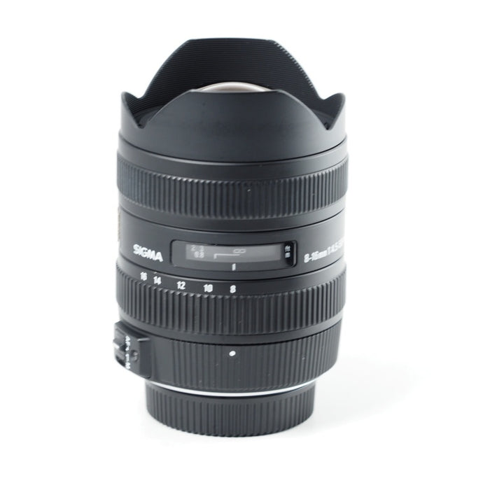 SIGMA シグマ 広角ズームレンズ 8-16mm F4.5-5.6 DC HSM ニコン Fマウント用 APS-C専用 203559 #14143
