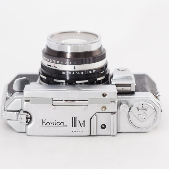 Konica IIIM / Hexanon 50mm F1.8 コニカ 3M 小西六 レンジファインダー フィルムカメラ #13417