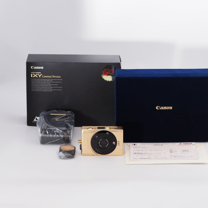 Canon キヤノン IXY Limited Version GOLD 60th APS コンパクトフィルムカメラ #9818