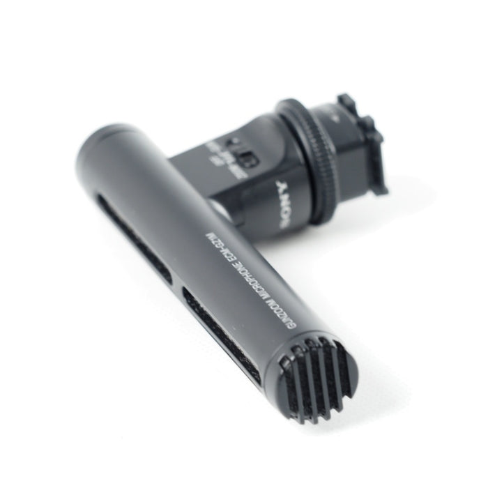 SONY カメラ用マイク ECM-GZ1M ガンズームマイクロホン ズーム連動 鋭指向性(切替) ウインドスクリーン付属 #13777