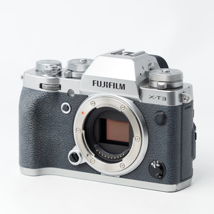 FUJIFILM X-T3 ボディ シルバー X-T3-S 富士フイルム ミラーレス一眼レフカメラ #15421