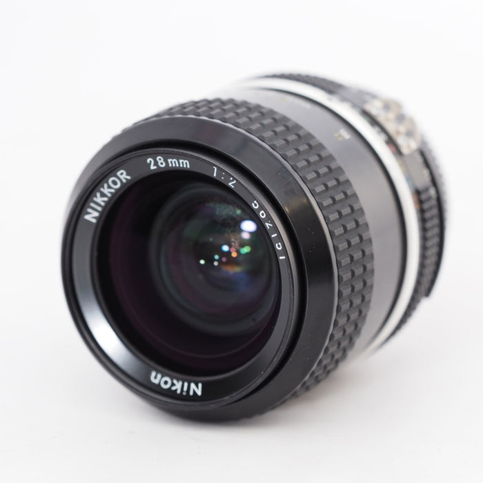 Nikon Ai NIKKOR 28mm F2 単焦点 広角レンズ Fマウント #12961