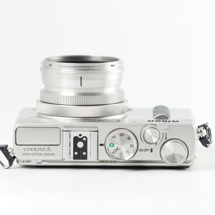 Nikon ニコン デジタルカメラ COOLPIX A DXフォーマットCMOSセンサー搭載 18.5mm f/2.8 NIKKORレンズ搭載 ASL シルバー #13947