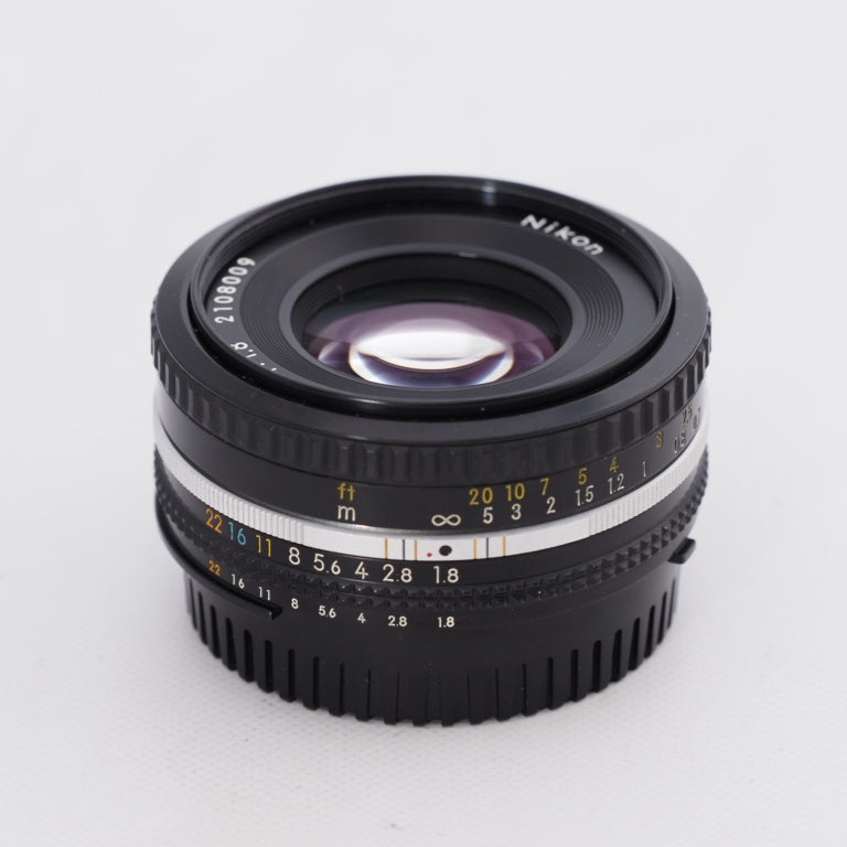 Nikon ニコン 交換レンズ Ai-S NIKKOR 50mm F1.8 パンケーキレンズ Fマウント #9949 — カメラ本舗